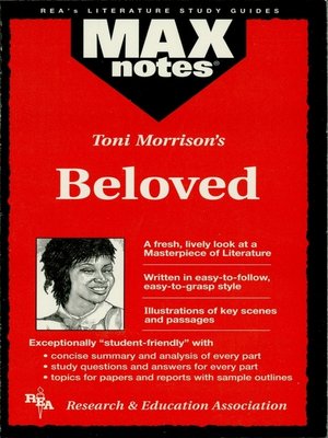 cover image of Beloved: MAXNotes Literature Guide